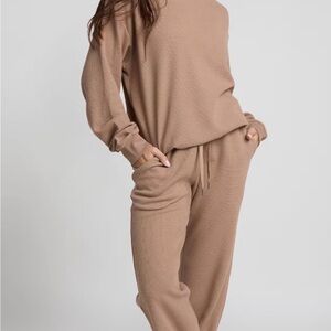 Comfrt waffle knit Lounge Set